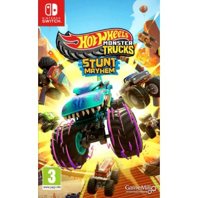 Hot Wheels Monster Trucks Stunt Mayhem [Switch, английская версия]